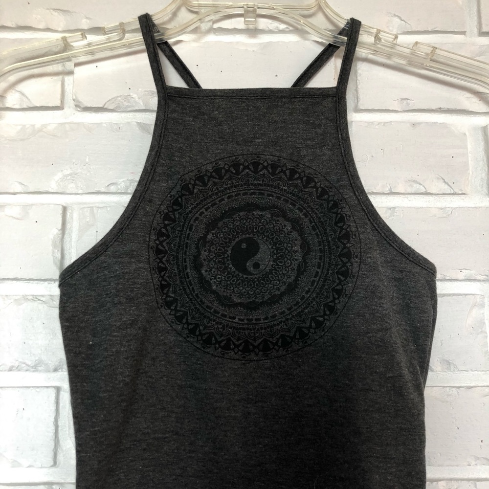 Size XS PacSun cropped halter top